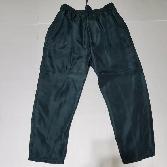 100% silk jogging pant suit. Vintage. - Picture 8 of 16
